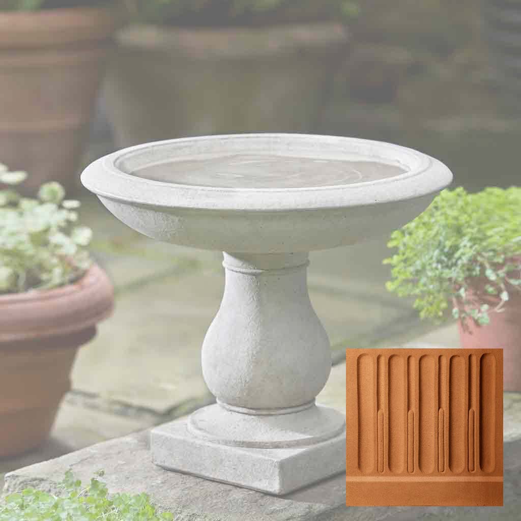 Campania Beauvoir Birdbath - B-141