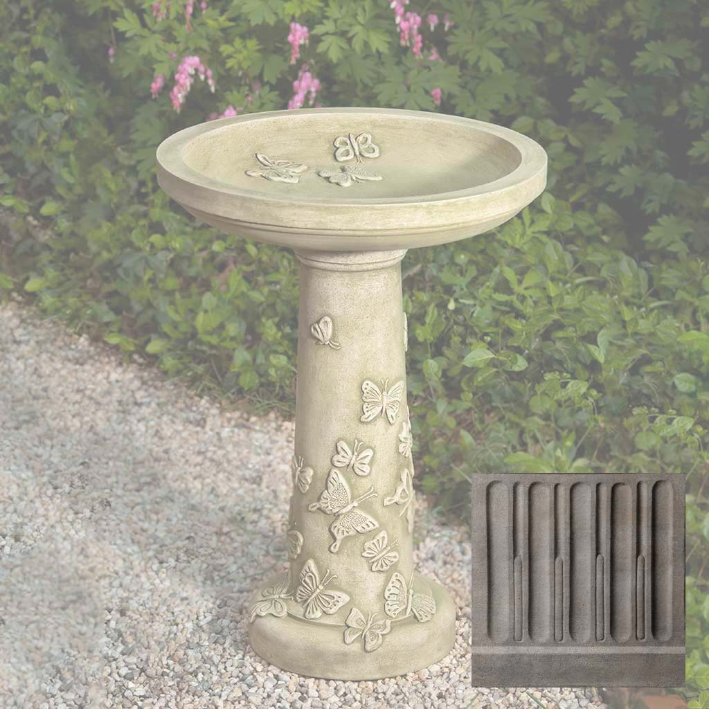 Campania Butterflies are Free Birdbath - B-145