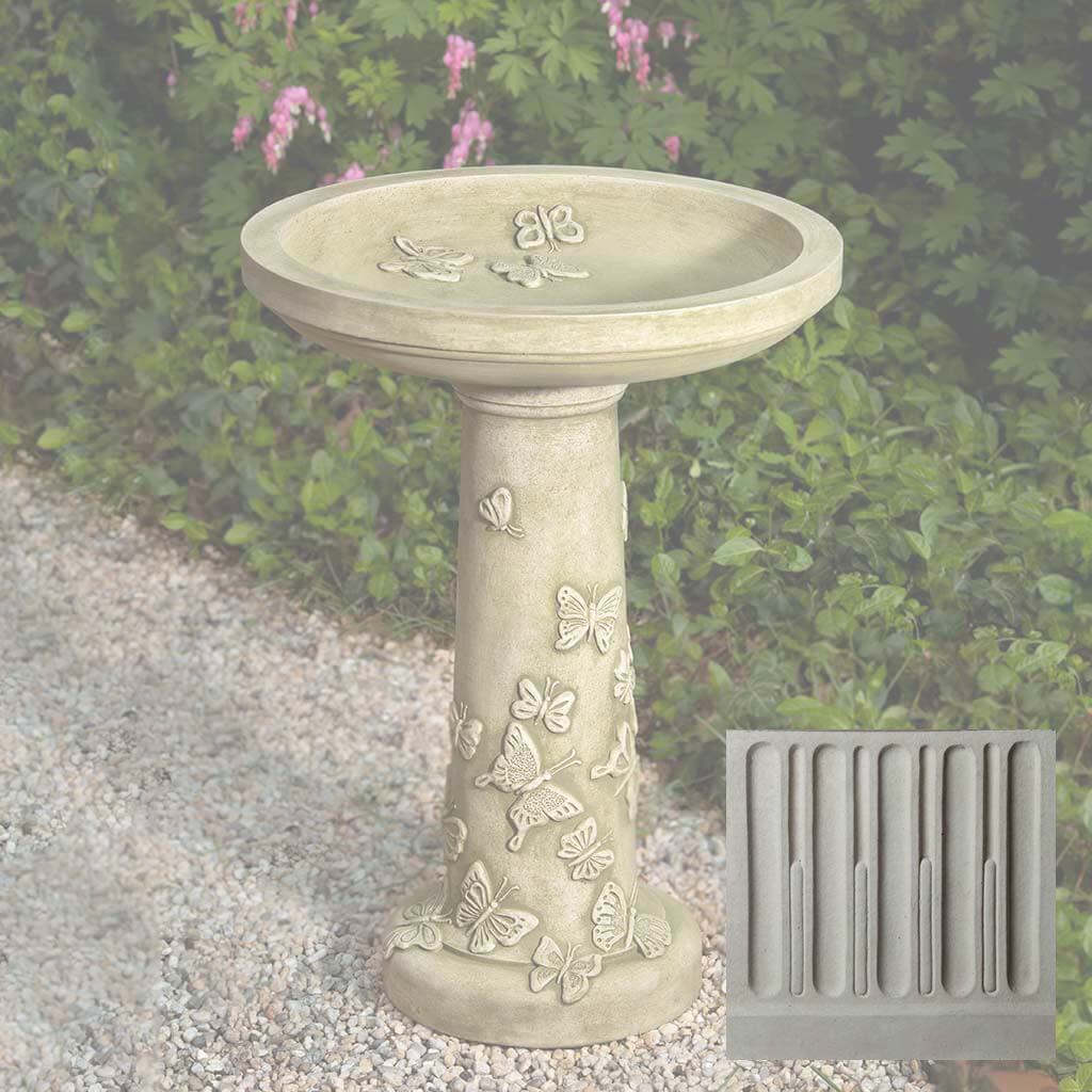 Campania Butterflies are Free Birdbath - B-145
