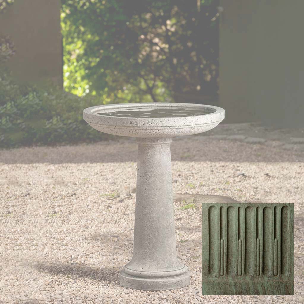 Campania Isleboro Birdbath - B-146