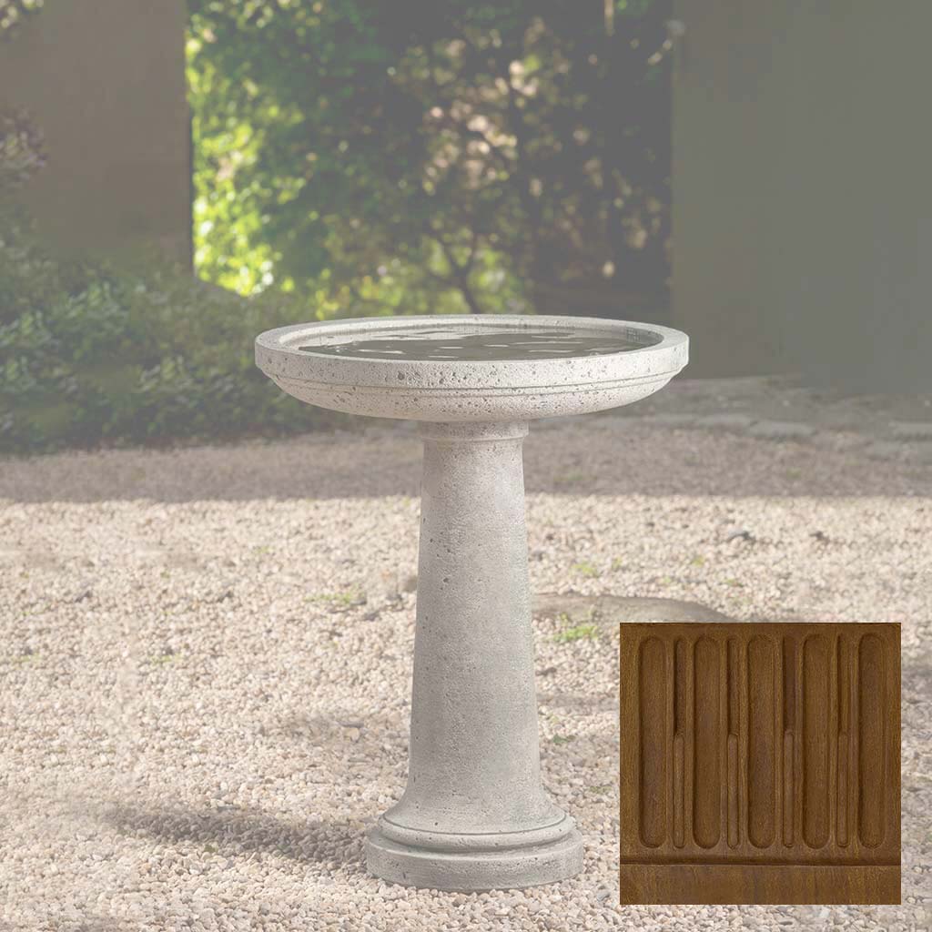 Campania Isleboro Birdbath - B-146