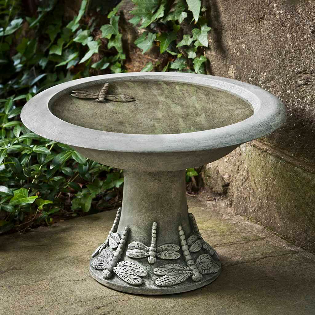 Campania Dragonfly Birdbath, Small - B-149