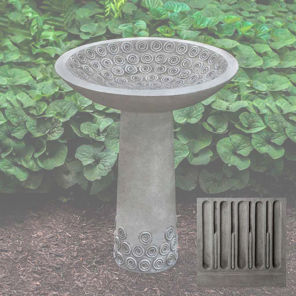 Campania Cirrus Birdbath - B-161
