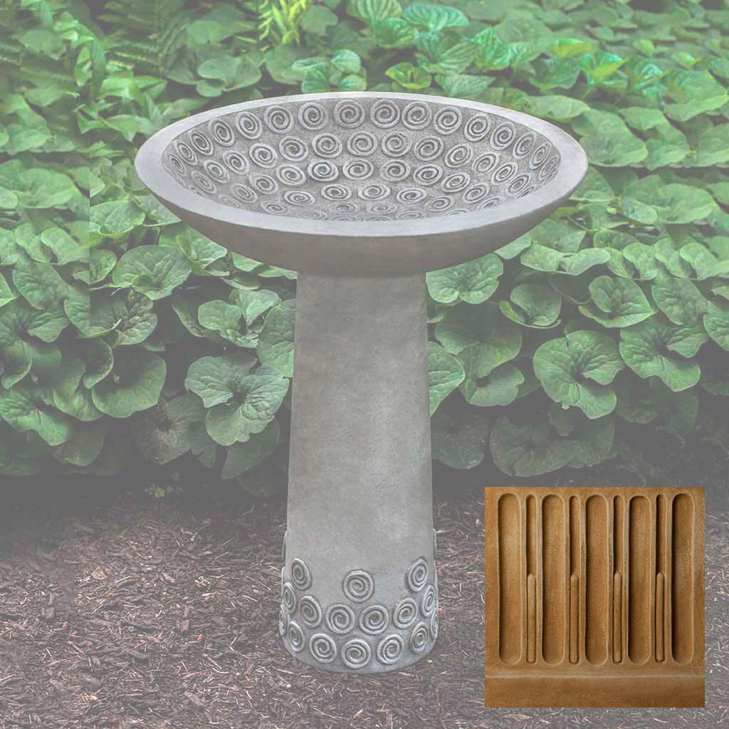 Campania Cirrus Birdbath - B-161