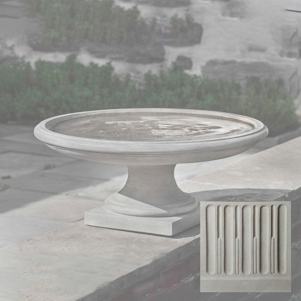 Campania Montebello Birdbath - B-175