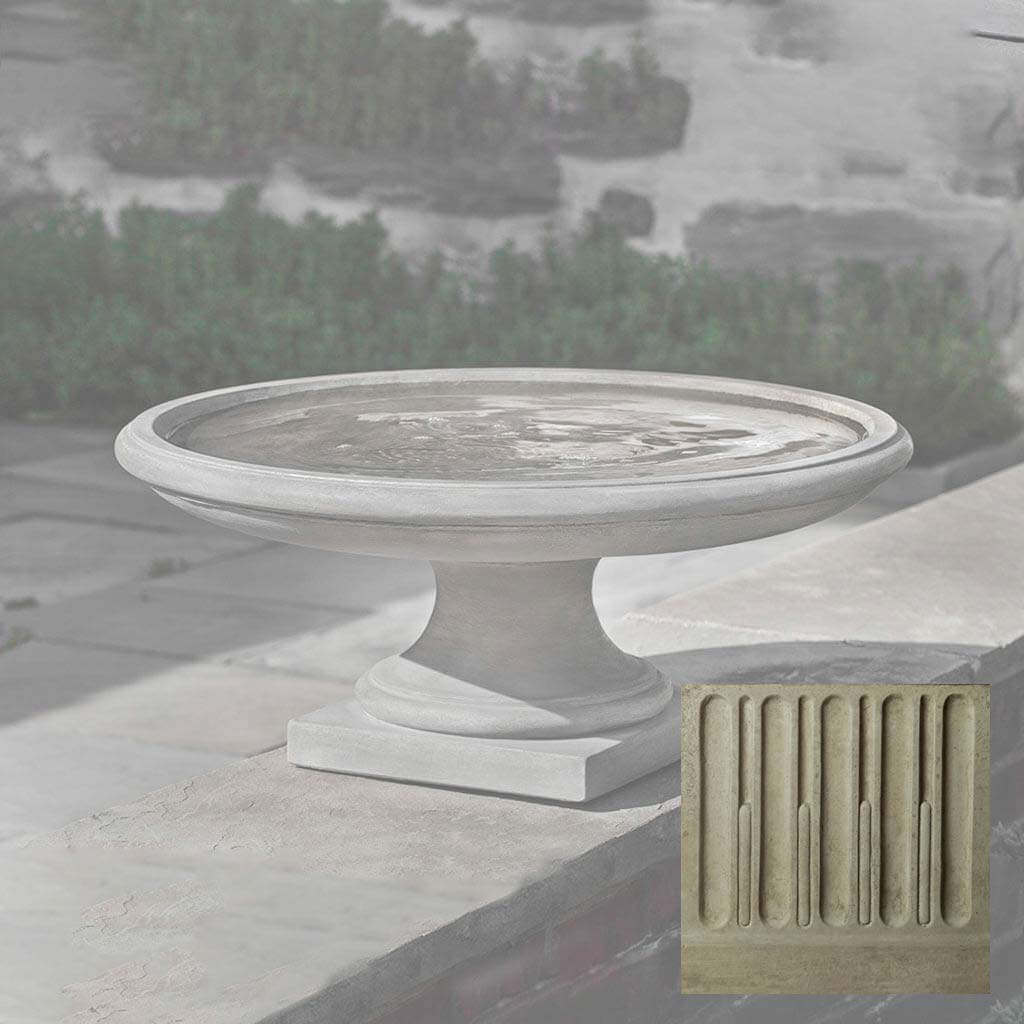 Campania Montebello Birdbath - B-175