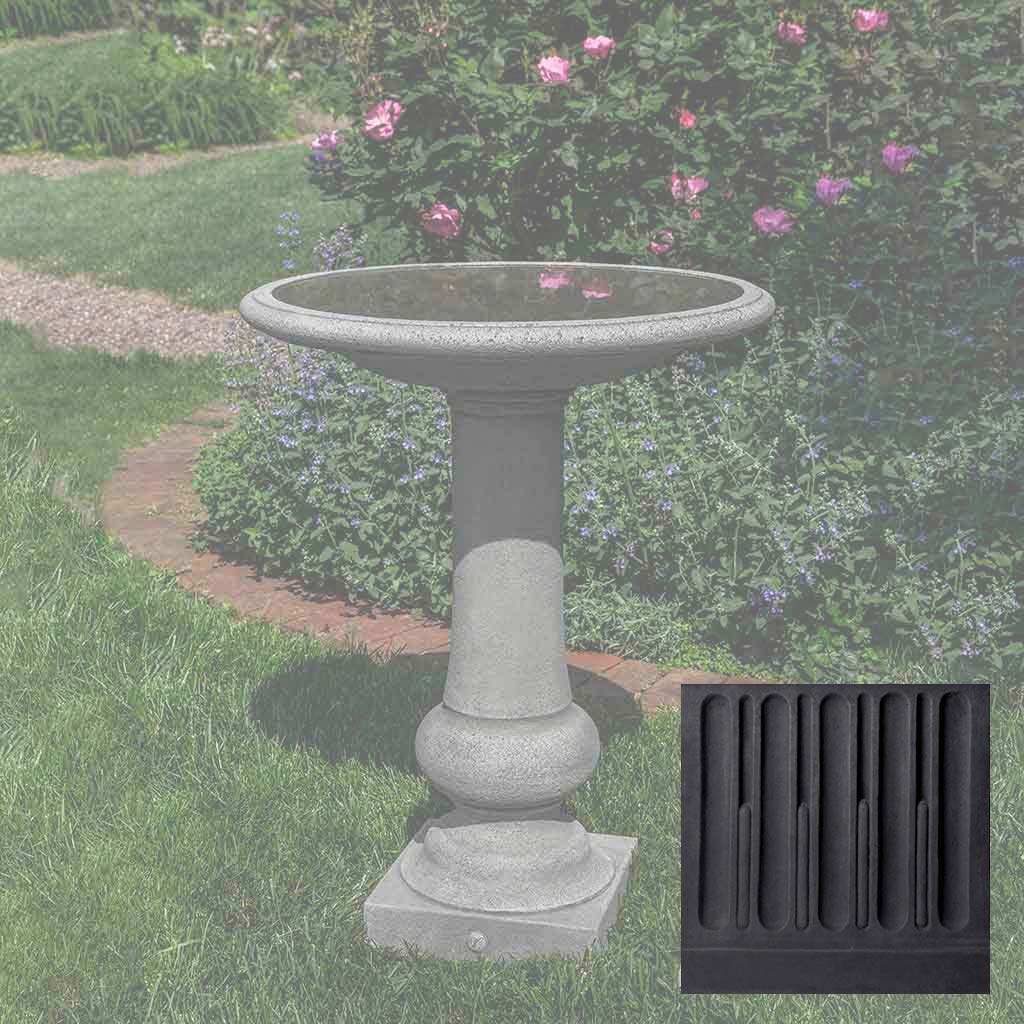 Campania Williamsburg Boxwood Garden Birdbath - B-176