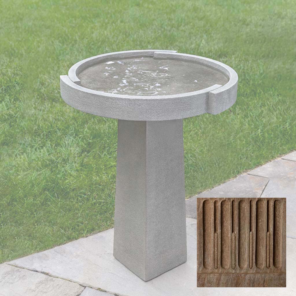 Campania Concept Birdbath - B-185