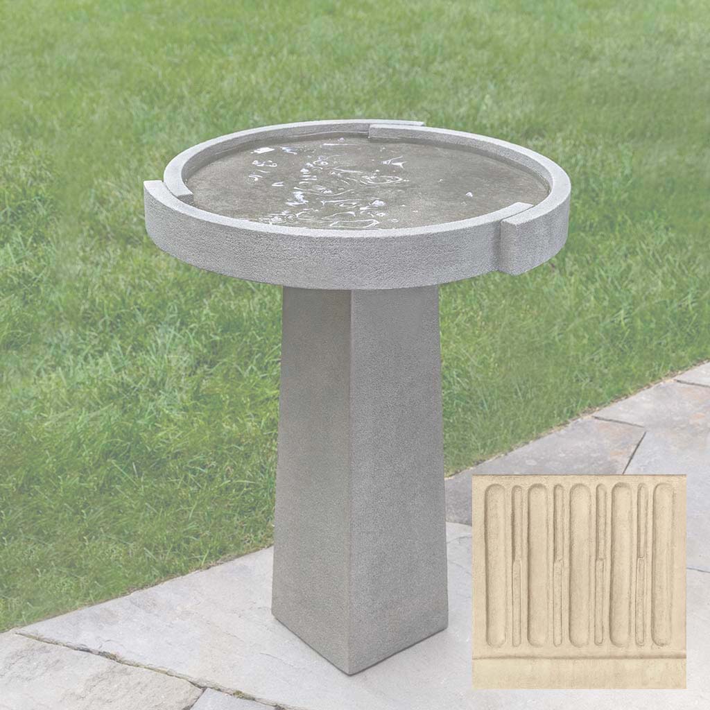 Campania Concept Birdbath - B-185