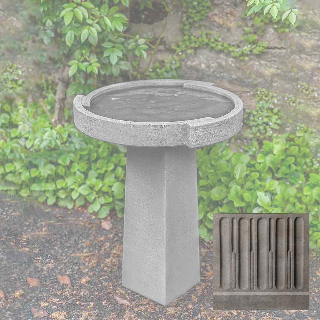 Campania Concept Birdbath, Small - B-186