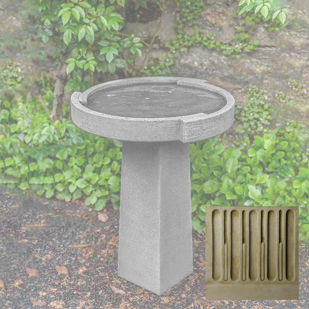 Campania Concept Birdbath, Small - B-186