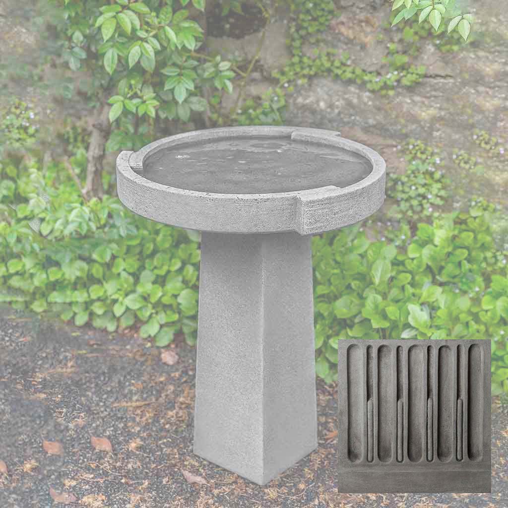 Campania Concept Birdbath, Small - B-186