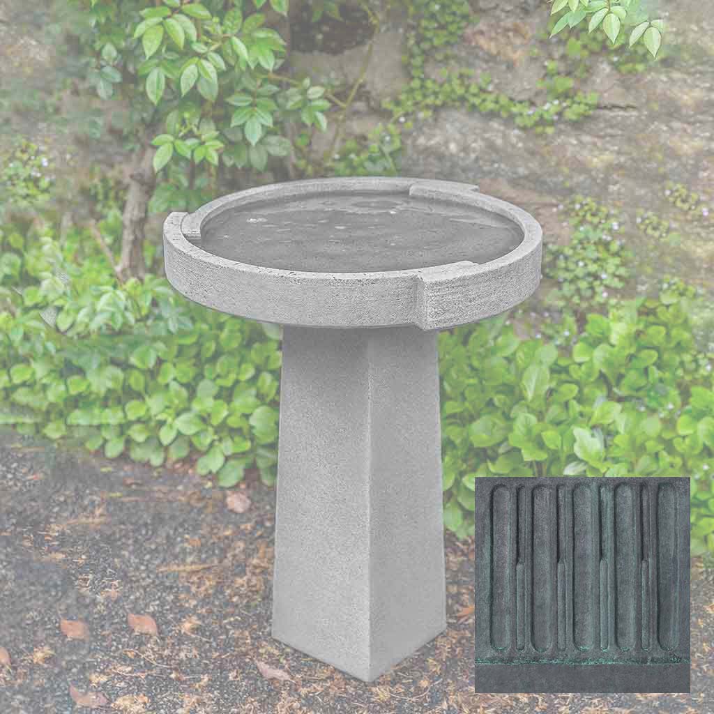 Campania Concept Birdbath, Small - B-186