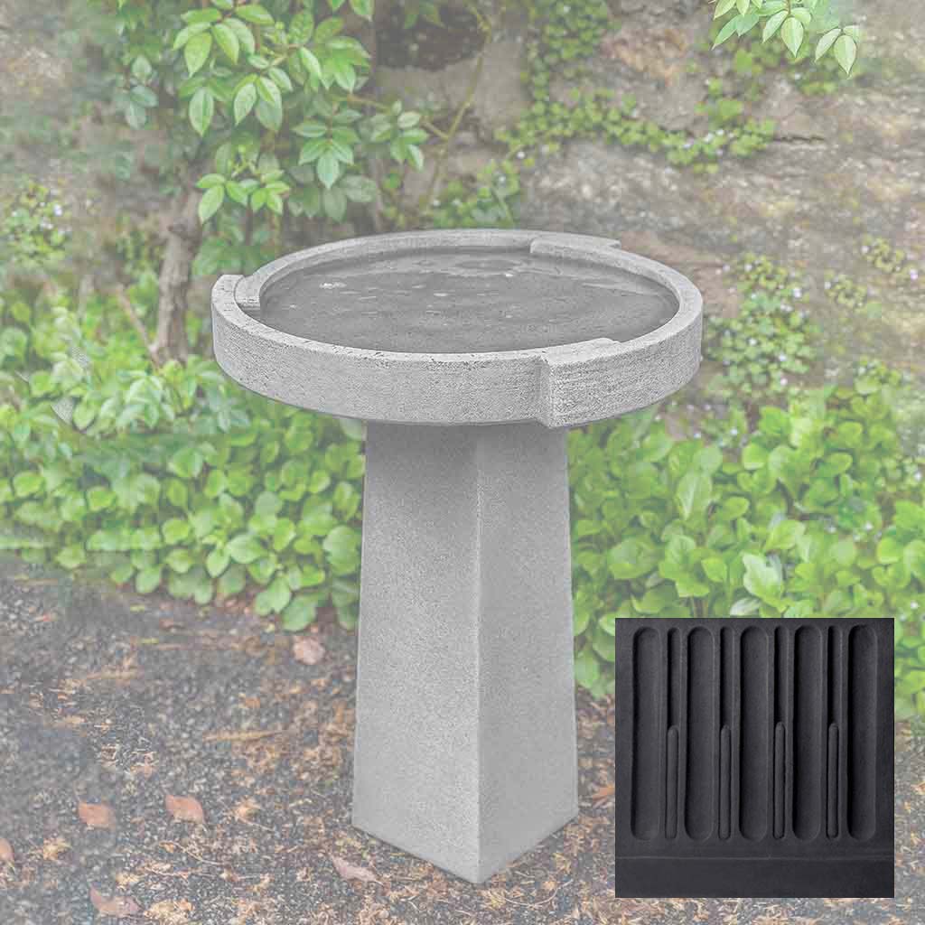 Campania Concept Birdbath, Small - B-186