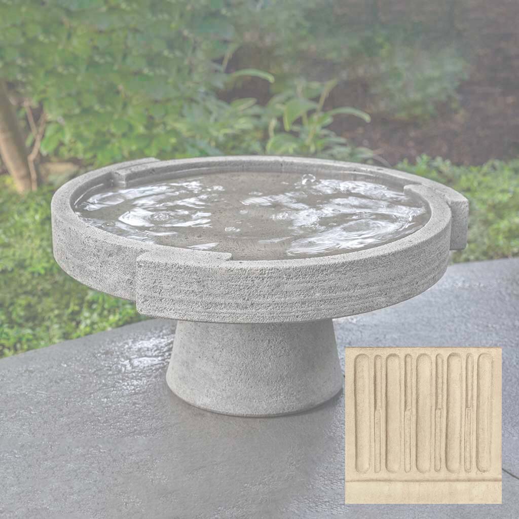 Campania Concept Birdbath, Low - B-187