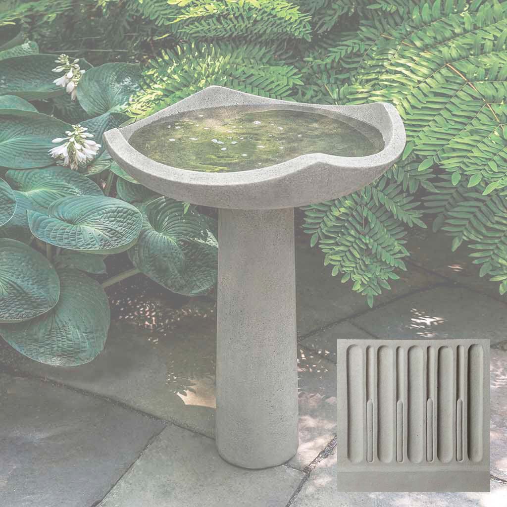 Campania Oslo Birdbath, Large - B-188