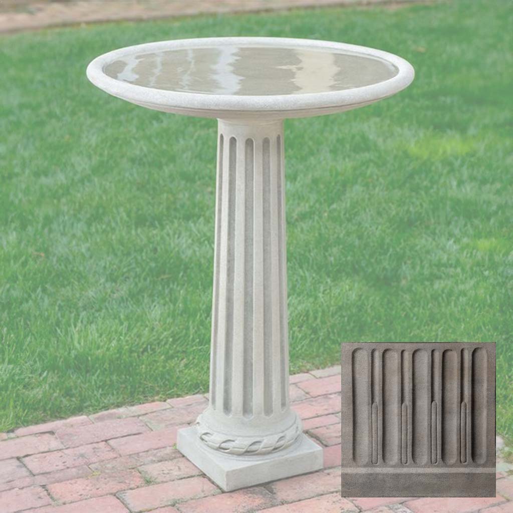 Campania Empire Birdbath - B-198