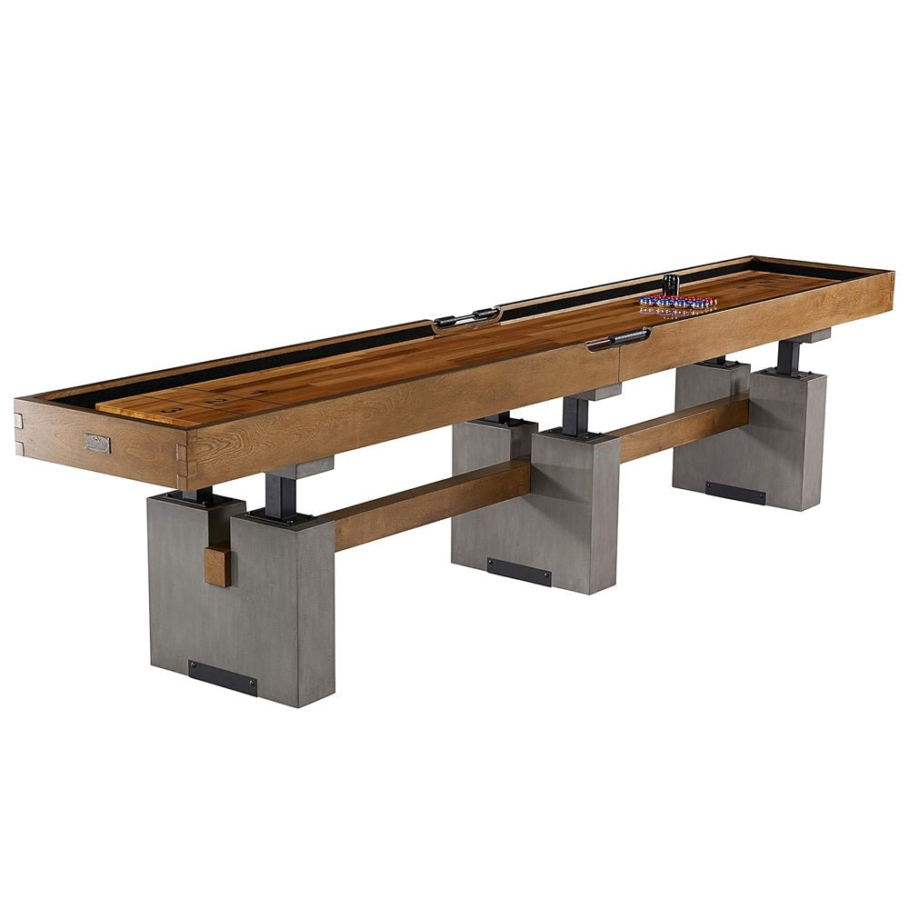 Barrington Urban Shuffleboard Table Collection With Pucks For Family Game Rooms (91753286)