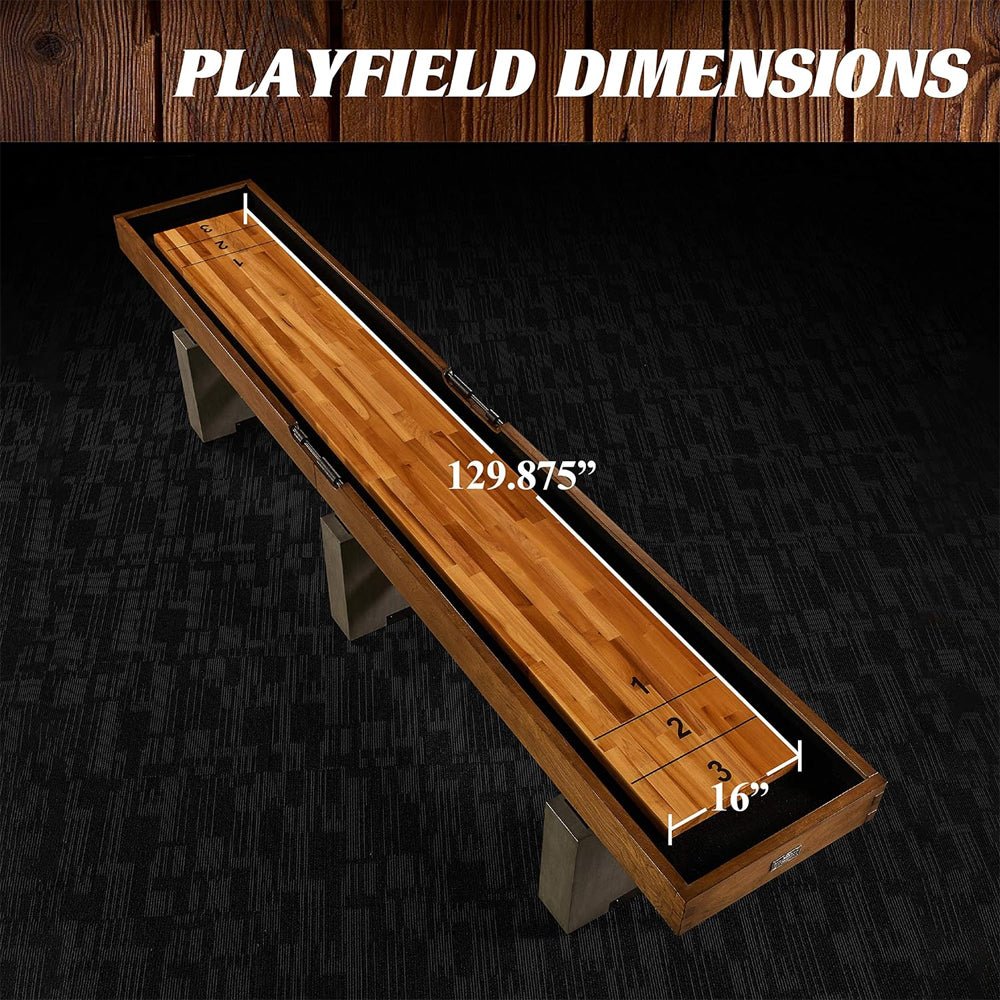 Barrington Urban Shuffleboard Table Collection With Pucks For Family Game Rooms (91753286)