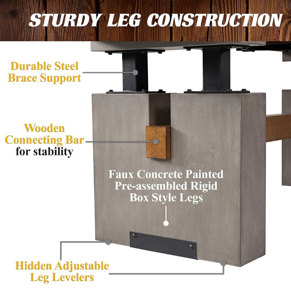 Barrington Urban Shuffleboard Table Collection With Pucks For Family Game Rooms (91753286)