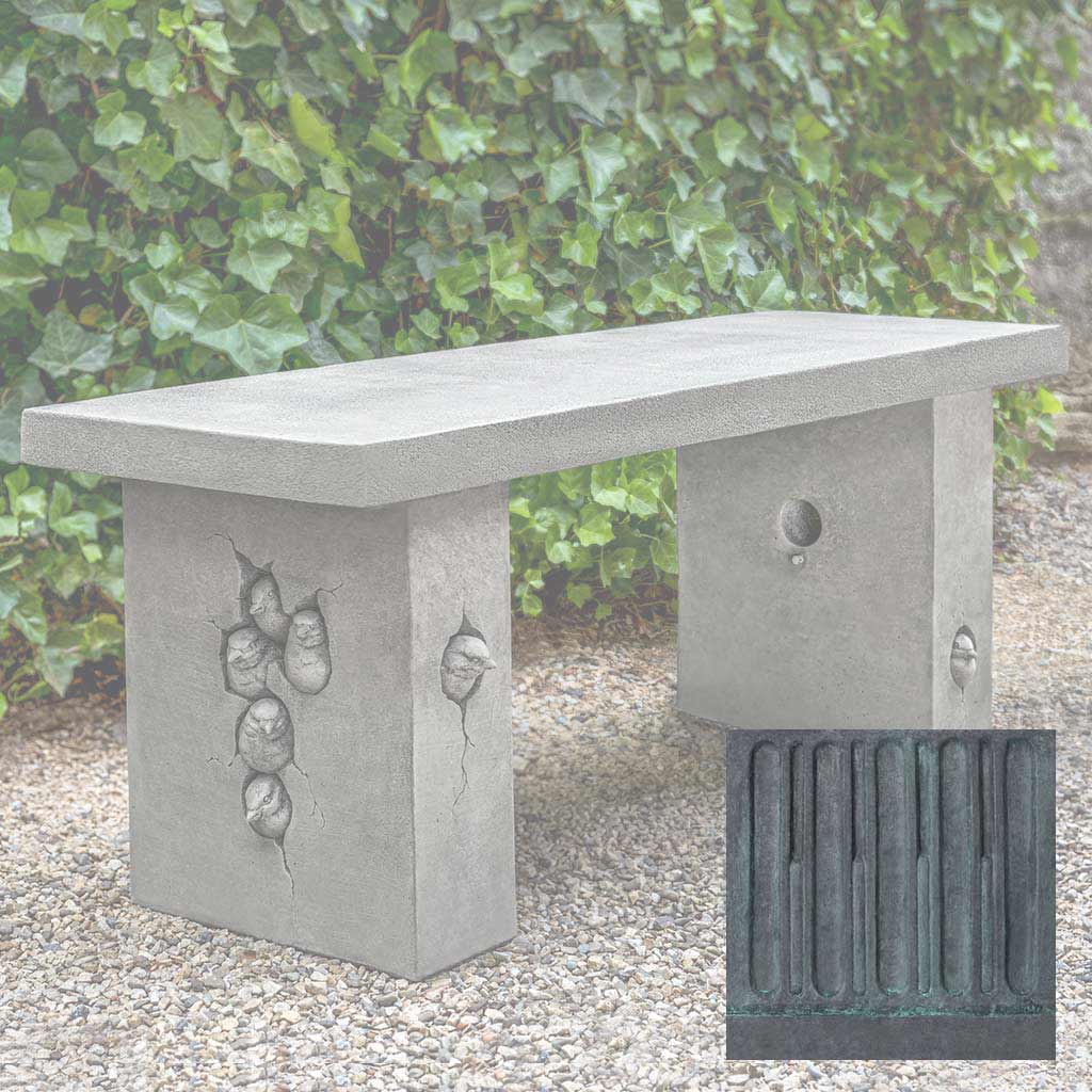 Campania Birdhouse Bench - BE-144