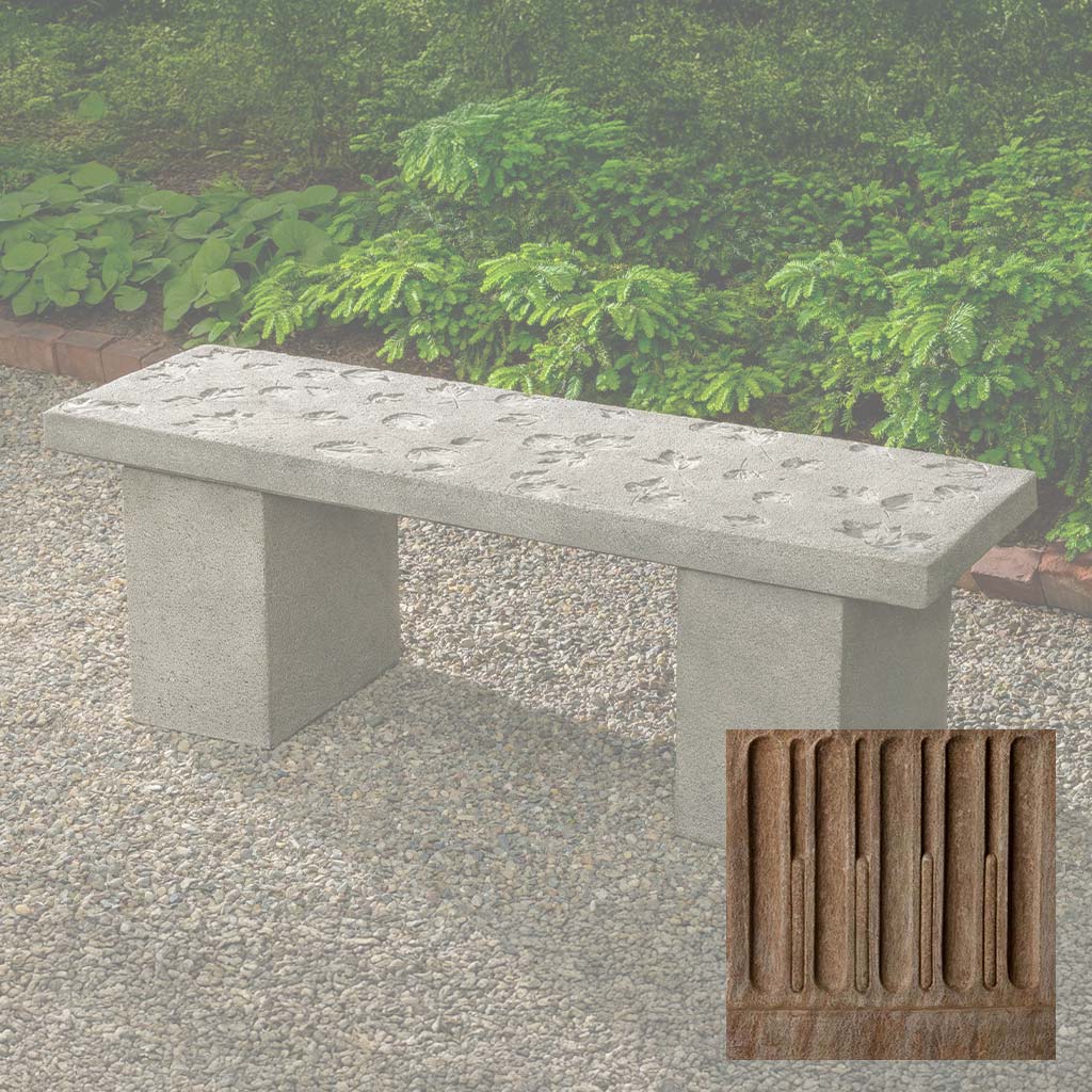 Campania Woodland Leaves Bench - BE-153