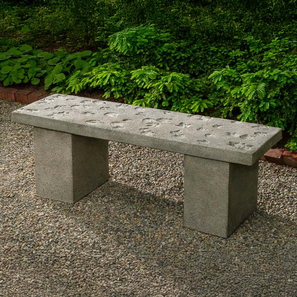 Campania Woodland Leaves Bench - BE-153