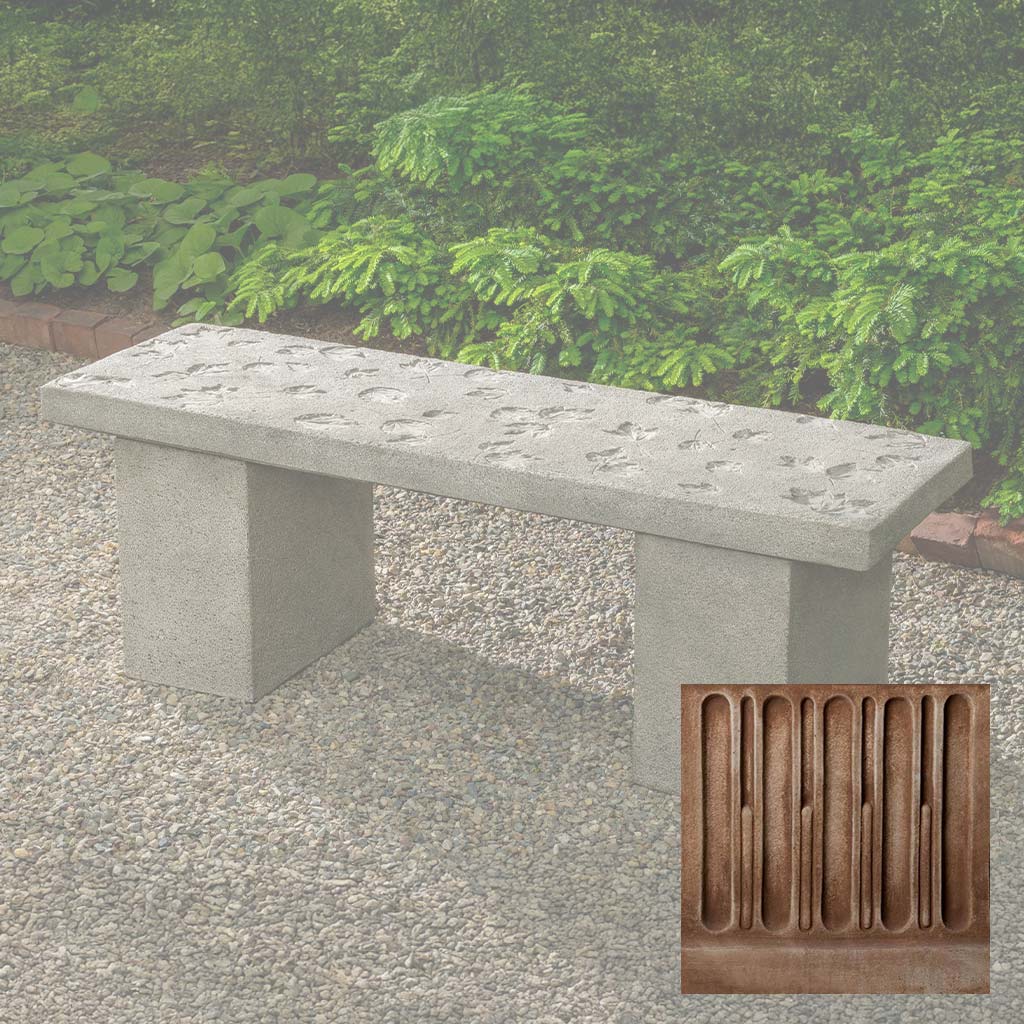 Campania Woodland Leaves Bench - BE-153