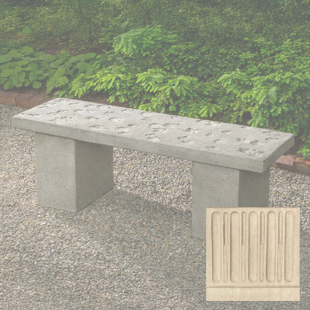 Campania Woodland Leaves Bench - BE-153