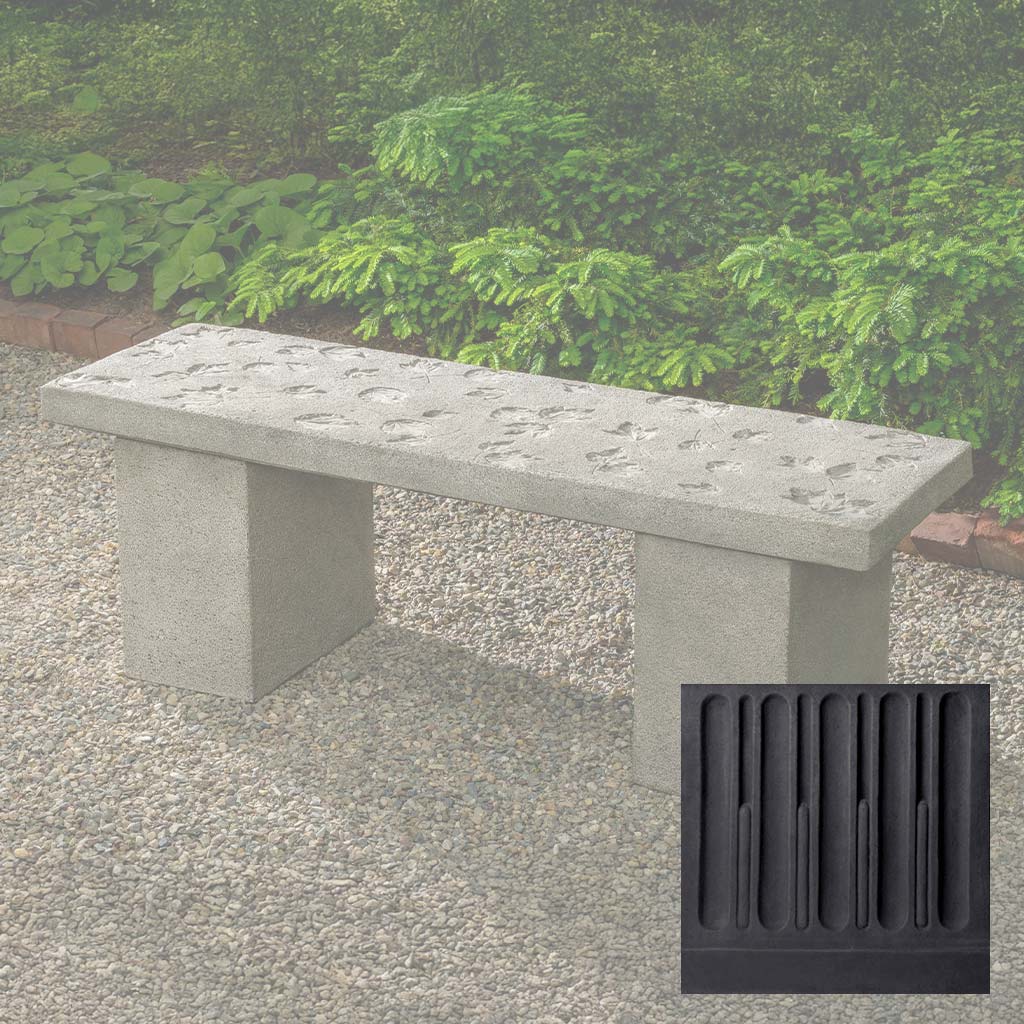 Campania Woodland Leaves Bench - BE-153