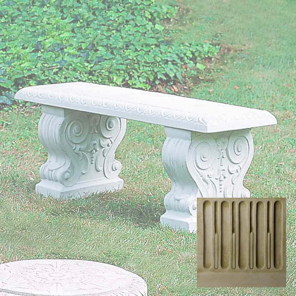 Campania Traditional Straight Bench - BE-02