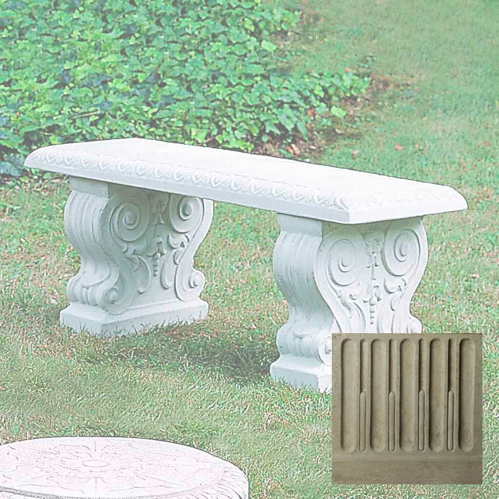 Campania Traditional Straight Bench - BE-02