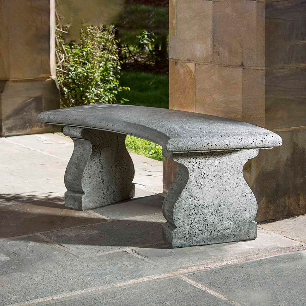 Campania Provencal Curved Bench - BE-123