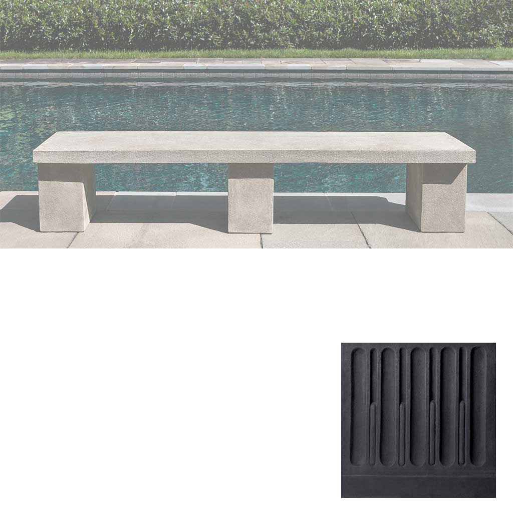 Campania Biscayne Bench - BE-132