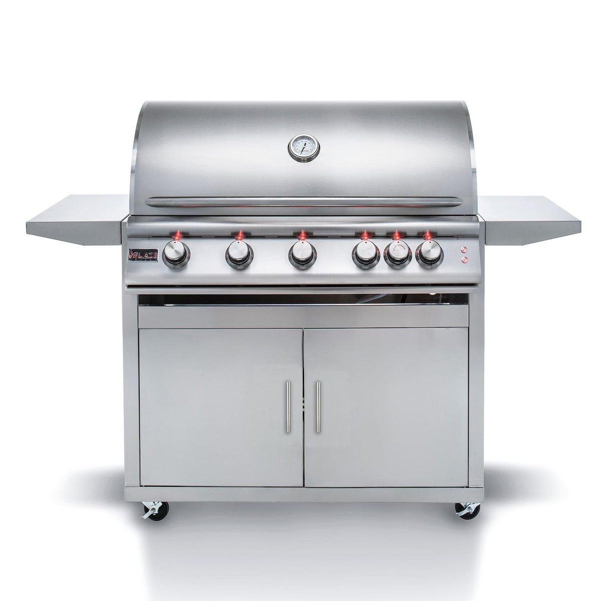 Blaze LTE 40-Inch 5-Burner Gas Grill with Rear Burner and Built-in Lighting System - BLZ-5LTE2-LP/NG