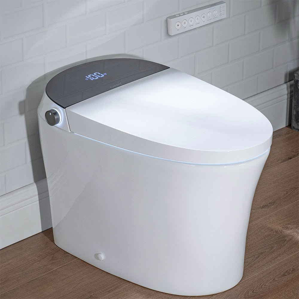 CNS Premium Smart Tankless Bidet Toilet W/ Auto Open & Close Lid (95371482)