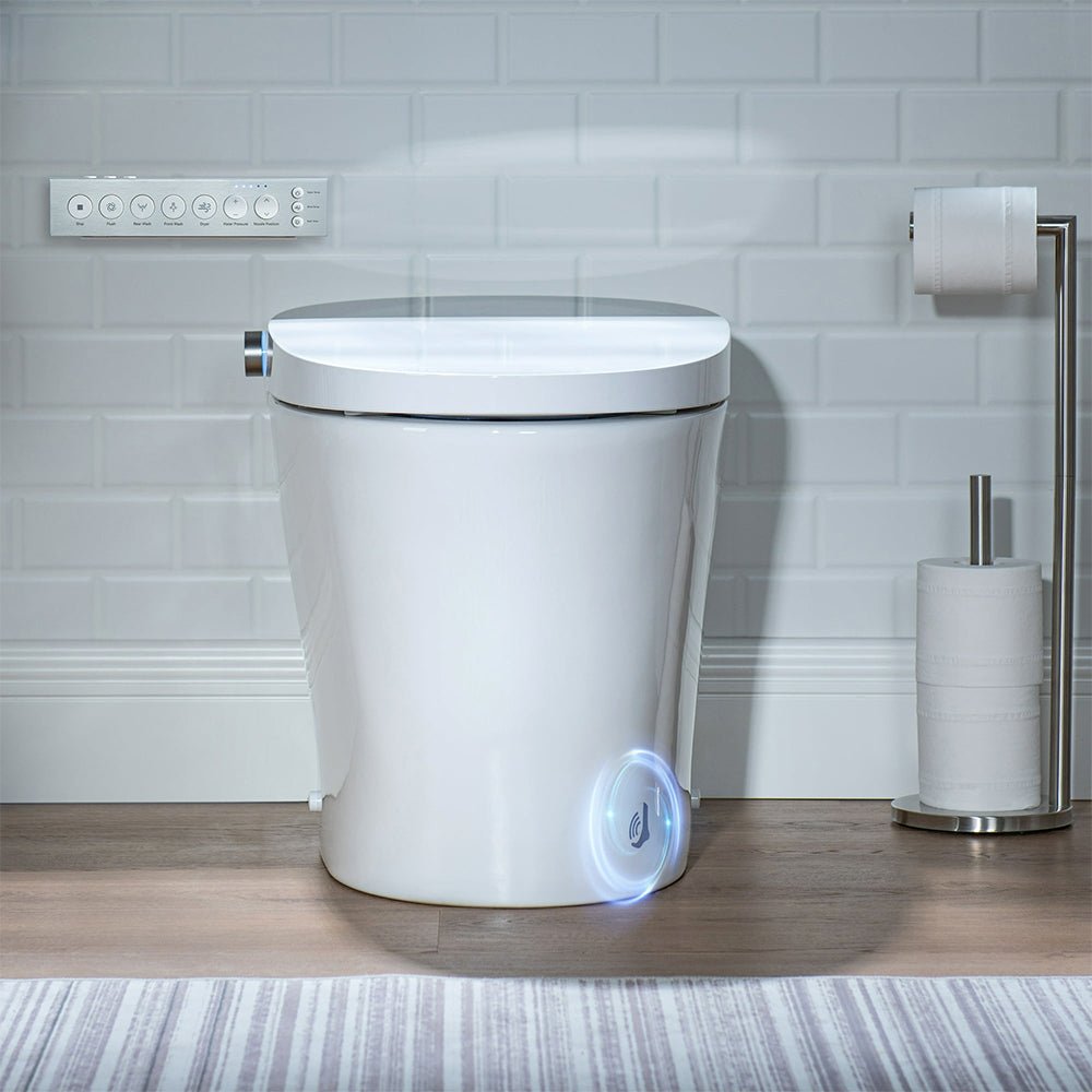 CNS Premium Smart Tankless Bidet Toilet W/ Auto Open & Close Lid (95371482)