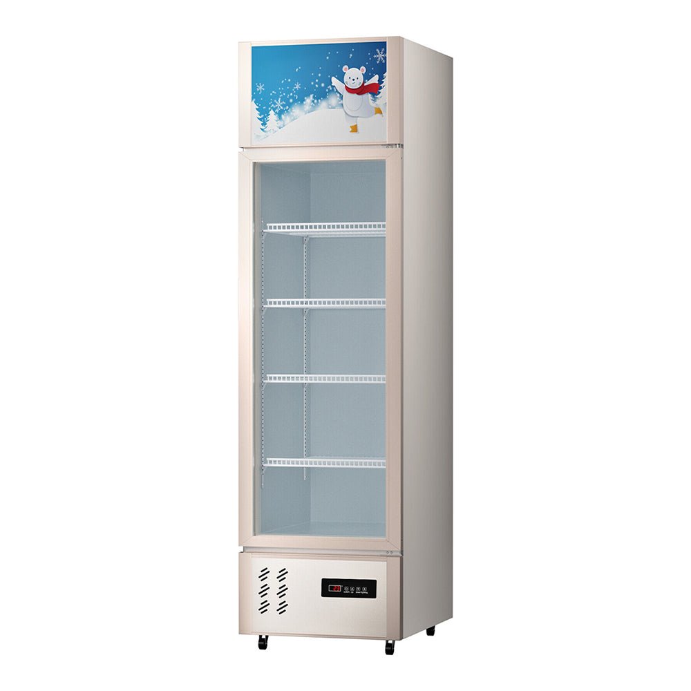 Commercial 11 Cu.Ft Merchandiser Refrigerator Beverage Cooler Fridge, 76.8'' (93625140)