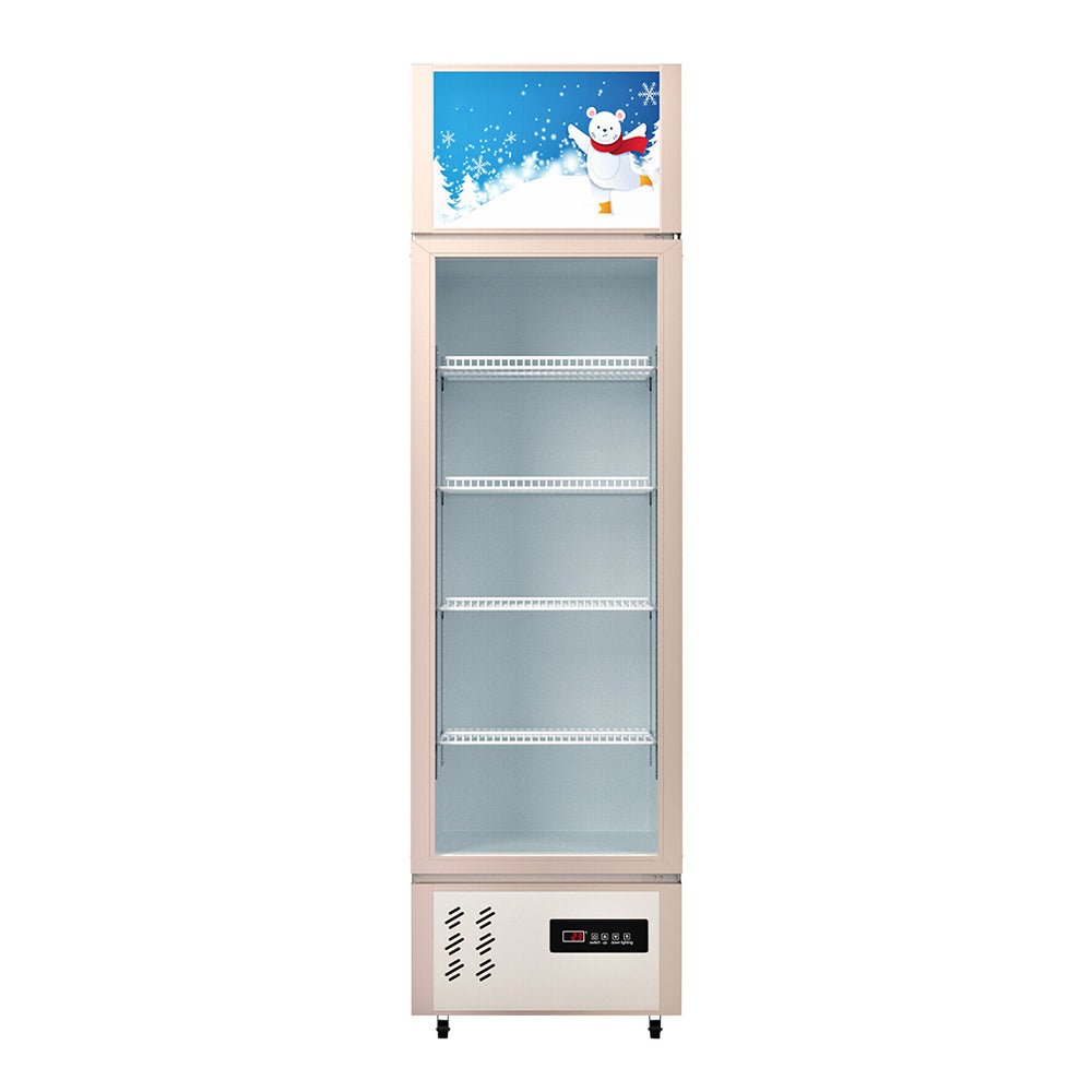 Commercial 11 Cu.Ft Merchandiser Refrigerator Beverage Cooler Fridge, 76.8'' (93625140)