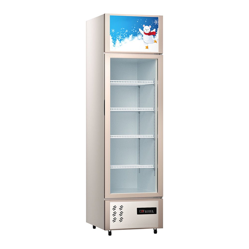 Commercial 11 Cu.Ft Merchandiser Refrigerator Beverage Cooler Fridge, 76.8'' (93625140)