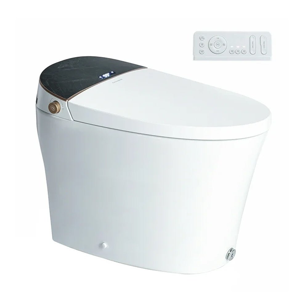 CTDV Premium Smart Tankless Bidet Toilet W/ Adjustable Heated Seat, Water & Air Dryer (96174253)