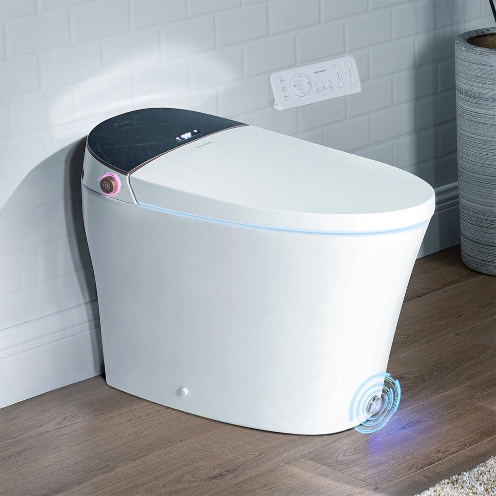 CTDV Premium Smart Tankless Bidet Toilet W/ Adjustable Heated Seat, Water & Air Dryer (96174253)