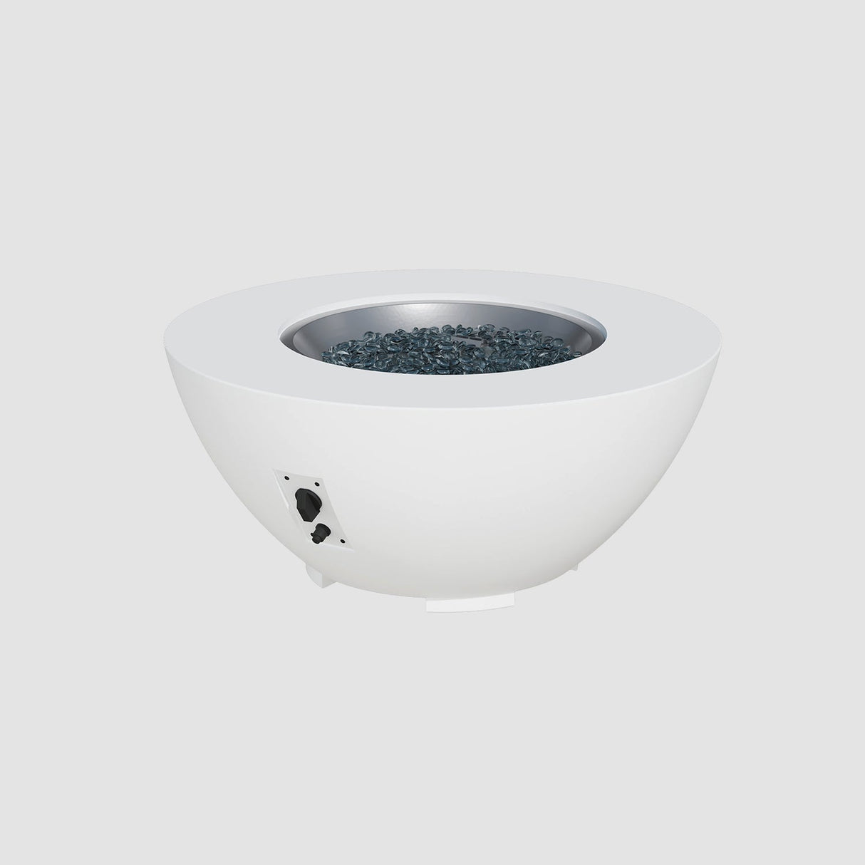 The Outdoor Greatroom Cove 60" Concrete Bowl Gas Fire Pit - CVB-60NG