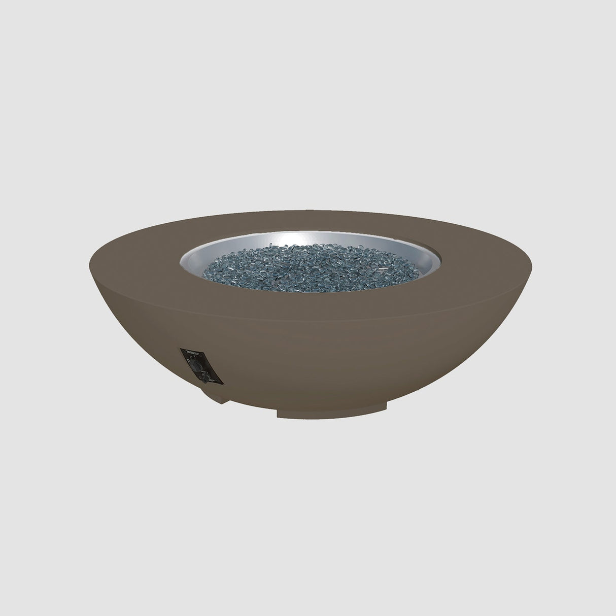 The Outdoor Greatroom Cove 48" Concrete Bowl Gas Fire Pit - CVB-48NG
