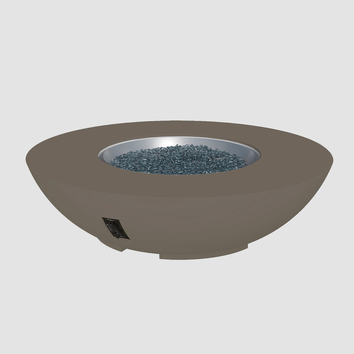 The Outdoor Greatroom Cove 60" Concrete Bowl Gas Fire Pit - CVB-60NG