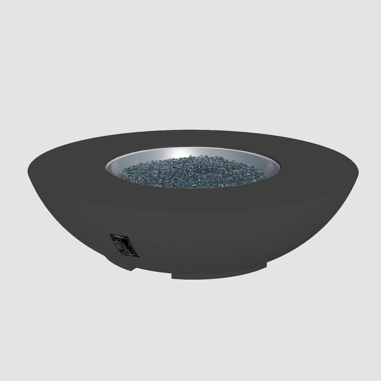 The Outdoor Greatroom Cove 60" Concrete Bowl Gas Fire Pit - CVB-60NG