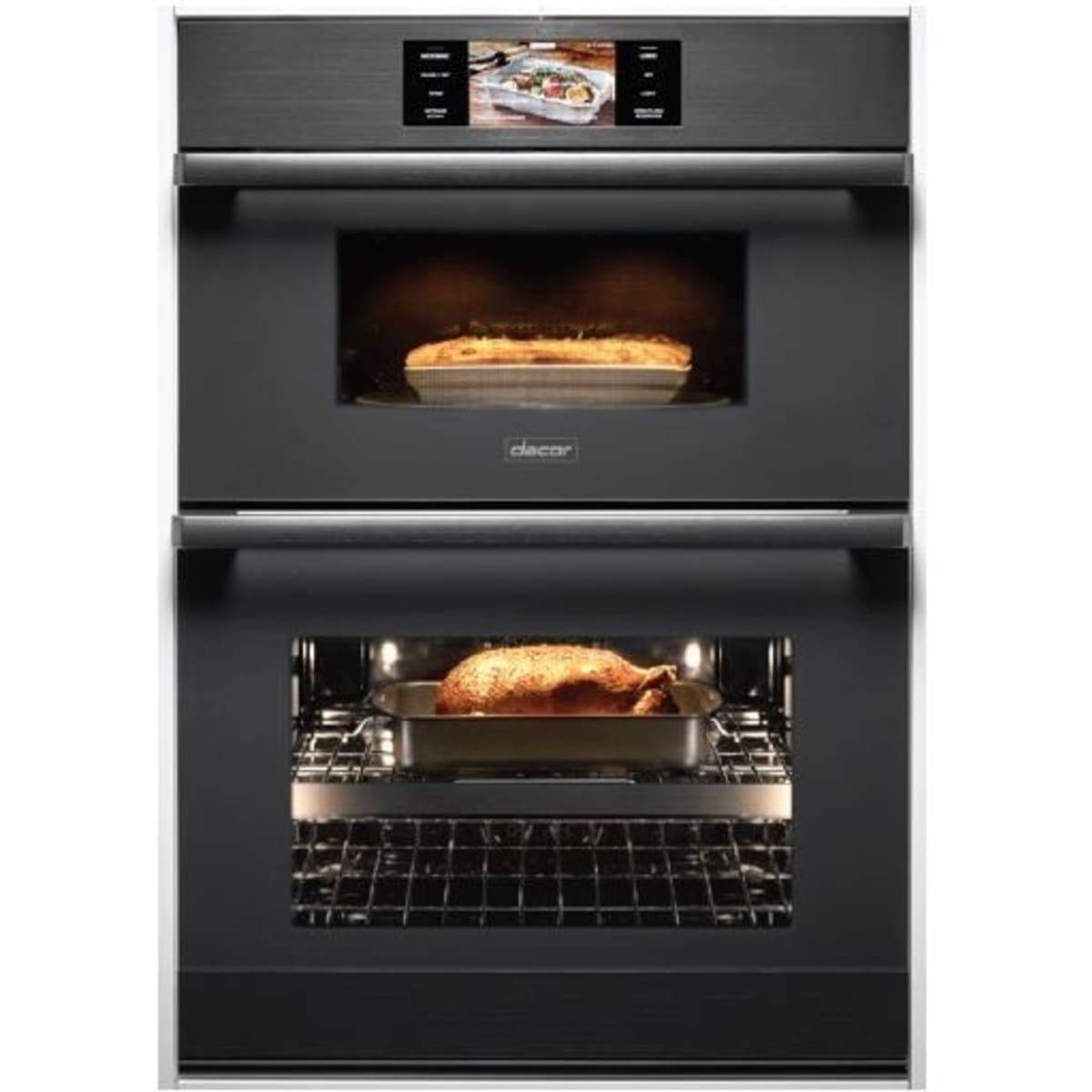 Dacor 30-Inch Contemporary Combination Wall Oven with Steam, Graphite Stainless - DOC30M977DM