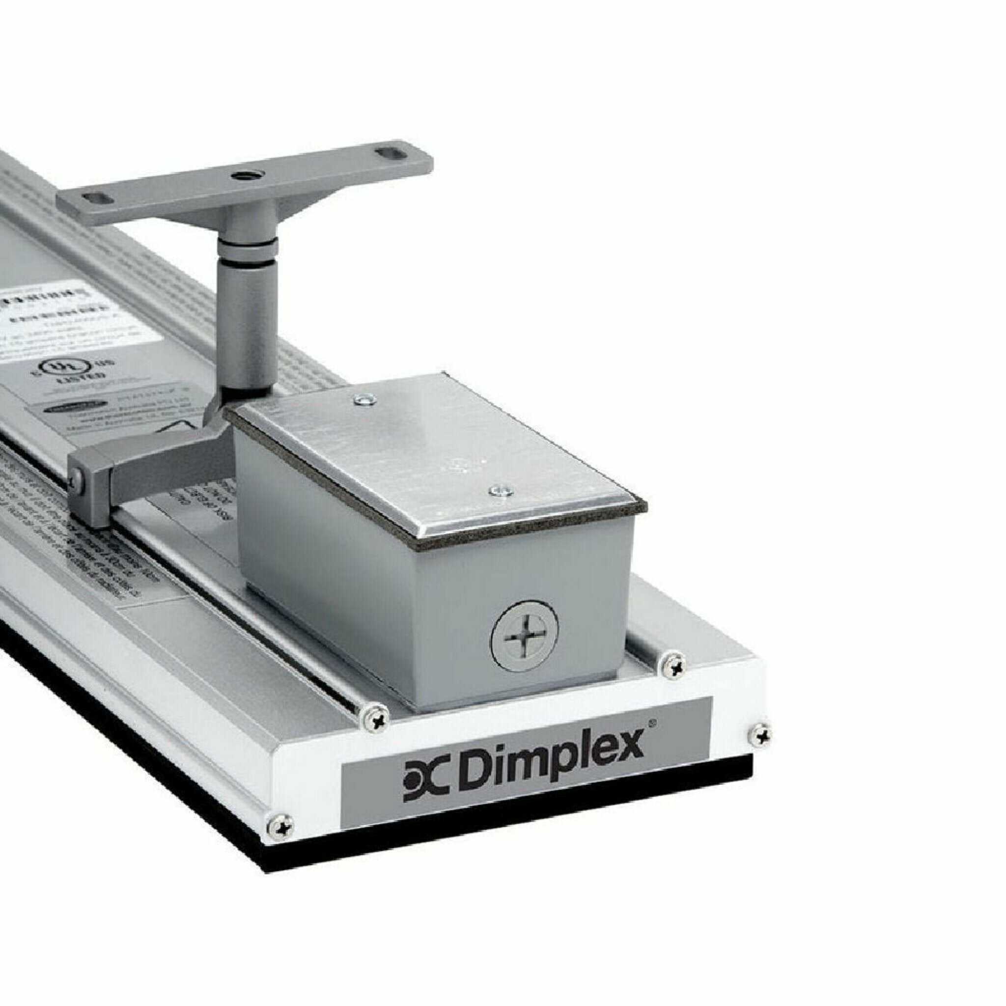 Dimplex DLW 70" Black Long Wave Radiant Electric Heater For Outdoor And Indoor, 3200W