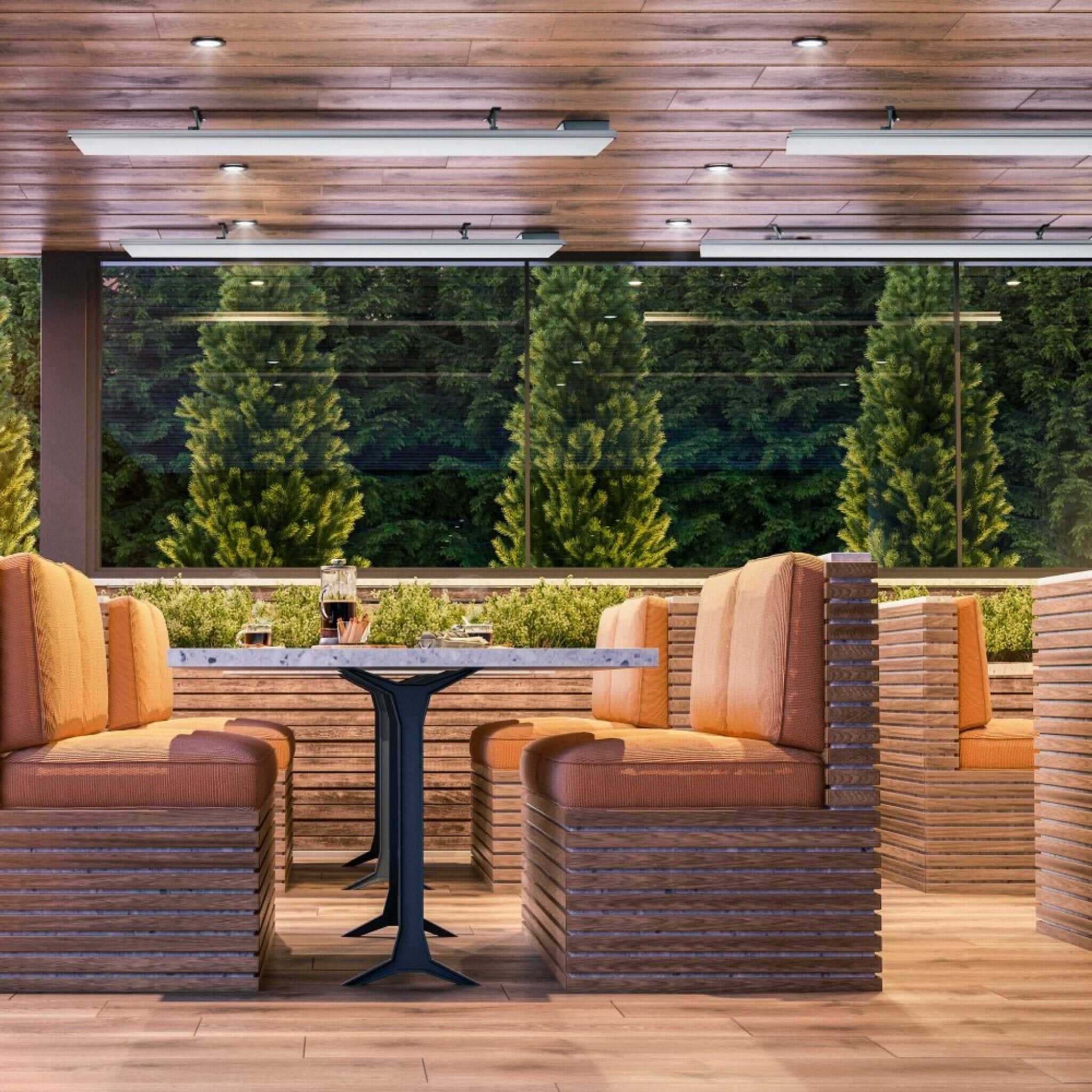 Dimplex DLW 70" Noiseless Radiant Electric Heater For Outdoor And Indoor, 3200W