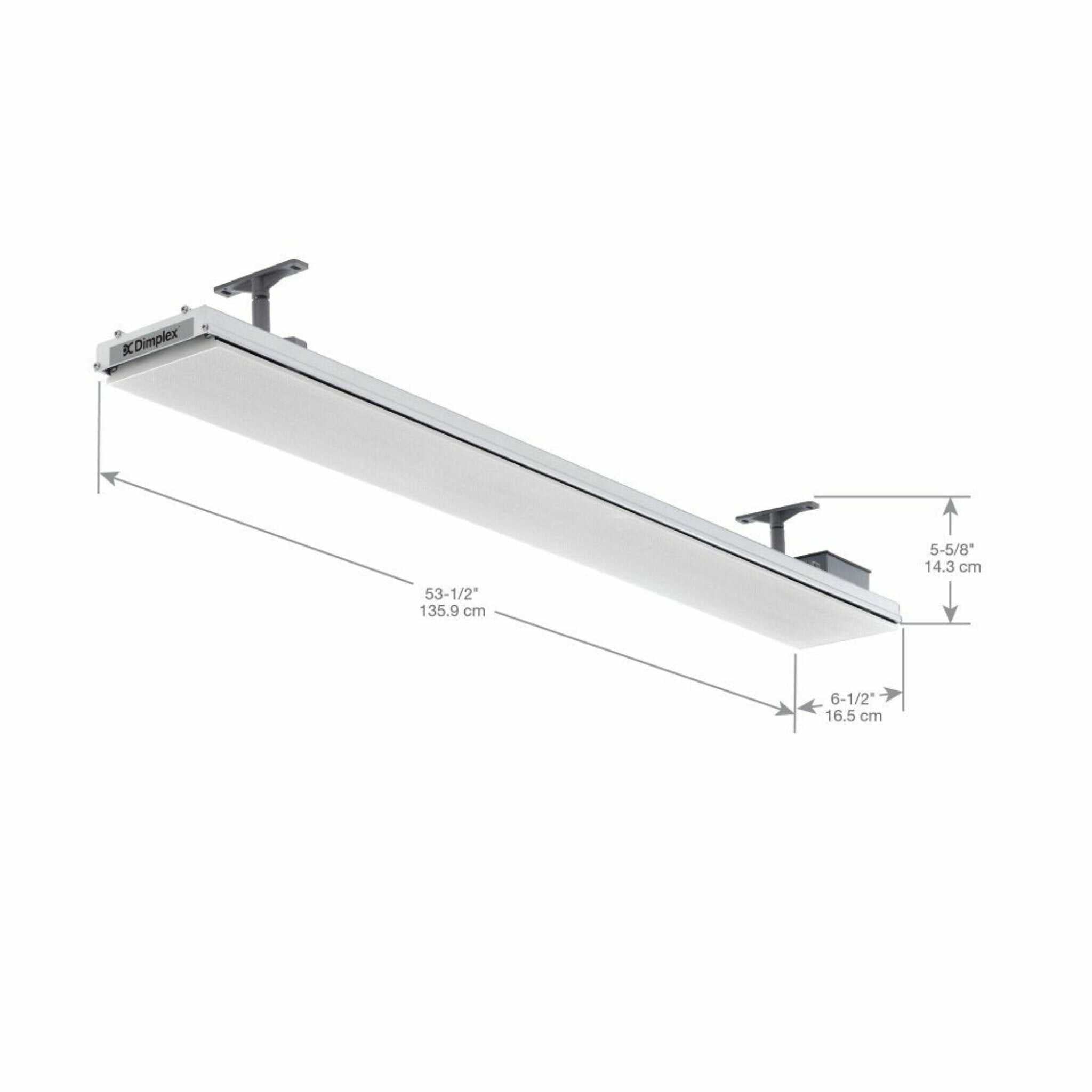 Dimplex DLW 70" Noiseless Radiant Electric Heater For Outdoor And Indoor, 3200W